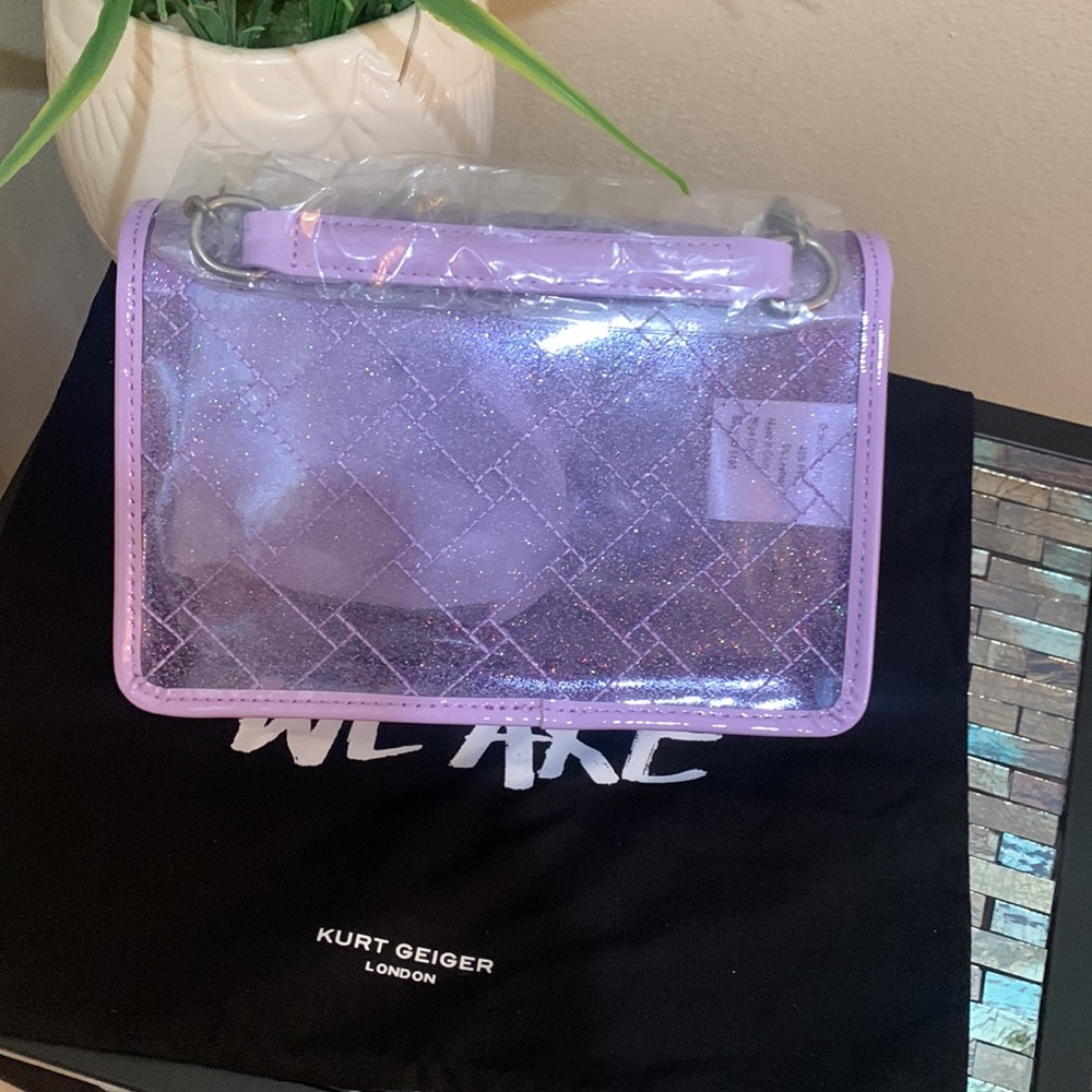 Kurt Geiger London ensington Vinyl Shoulder Bag - Picture 12 of 17